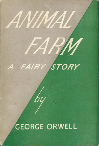 Picture Of Animal Farm First Edition Book Cover
