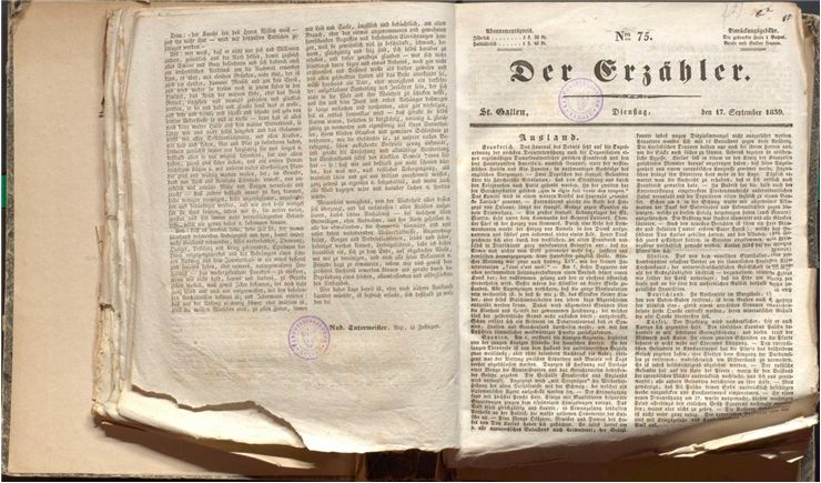 Picture Of Utopian Socialist Pamphlet Of Rudolf Sutermeister Third Page